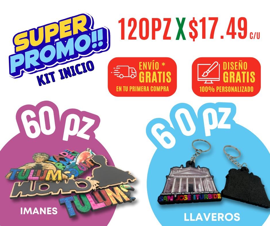 Super Promo Kit Inicio Souvenirs Designar